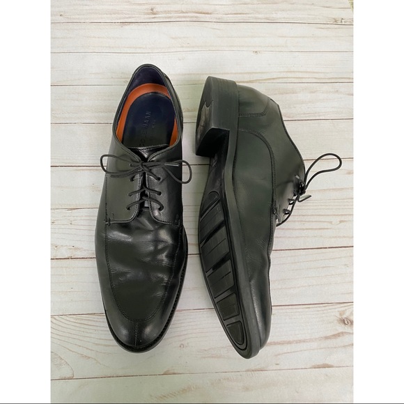 Cole Haan Black Oxford Dress Shoes Men Size 10.5 - Picture 4 of 7
